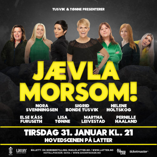 Jævla morsom!