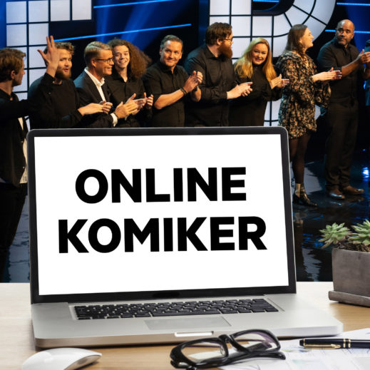 Book online komiker!